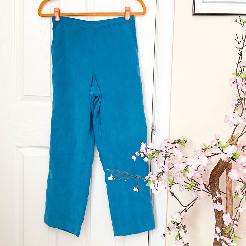 *FINAL PRICE* Suede Alfred Dunner Paperbag Pants // Size 6P
